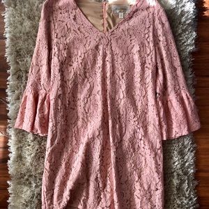 Light Pink Lace Dress